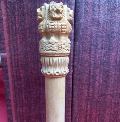 Antique Wooden Ashok Pillar