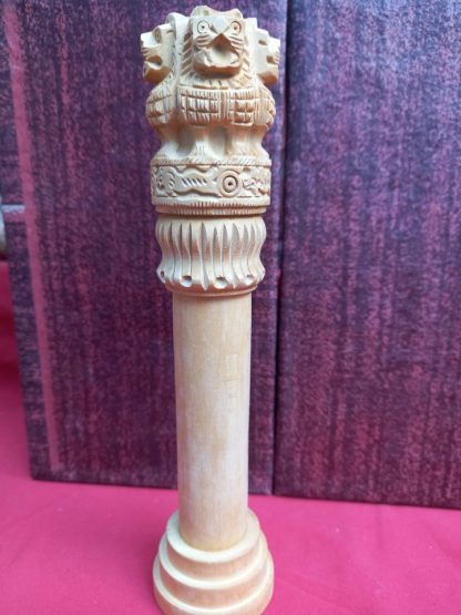 Antique Wooden Ashok Pillar