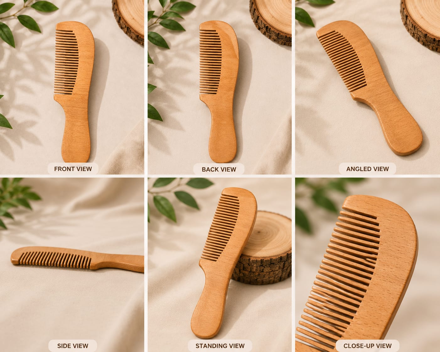 Neem wooden comb 2