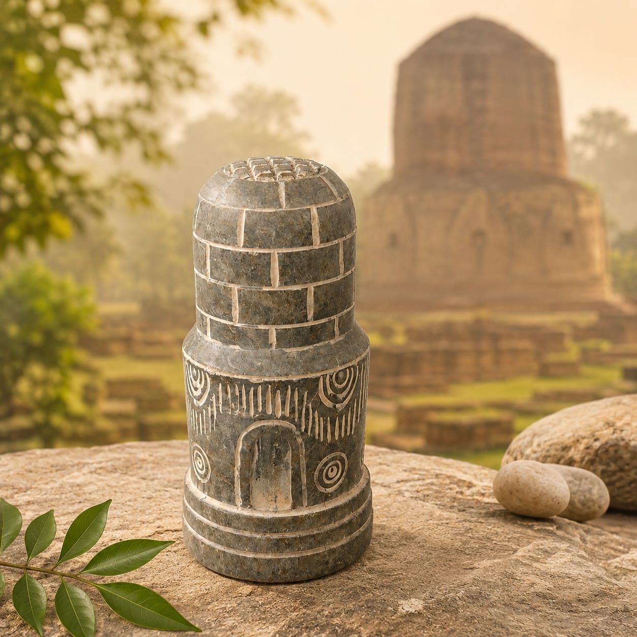 Sarnath Inspired Decorative Stupa